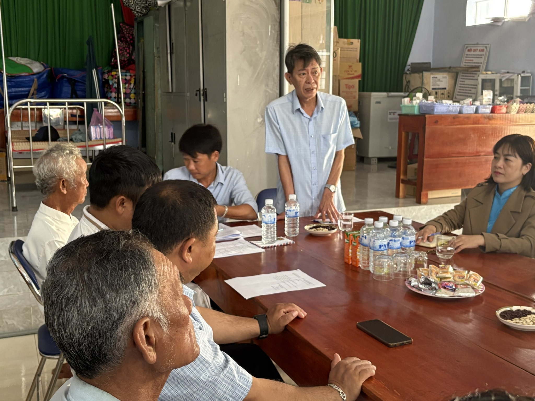 Xuân phước gặp mặt, động viên, tặng quà các Tân binh sẵn sàng lên đường nhập ngũ