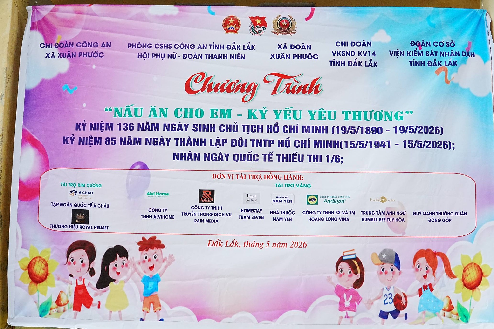 Chương trình “Vui Tết Thiếu Nhi 01/6” theo chủ đề “Cháu Ngoan Bác Hồ