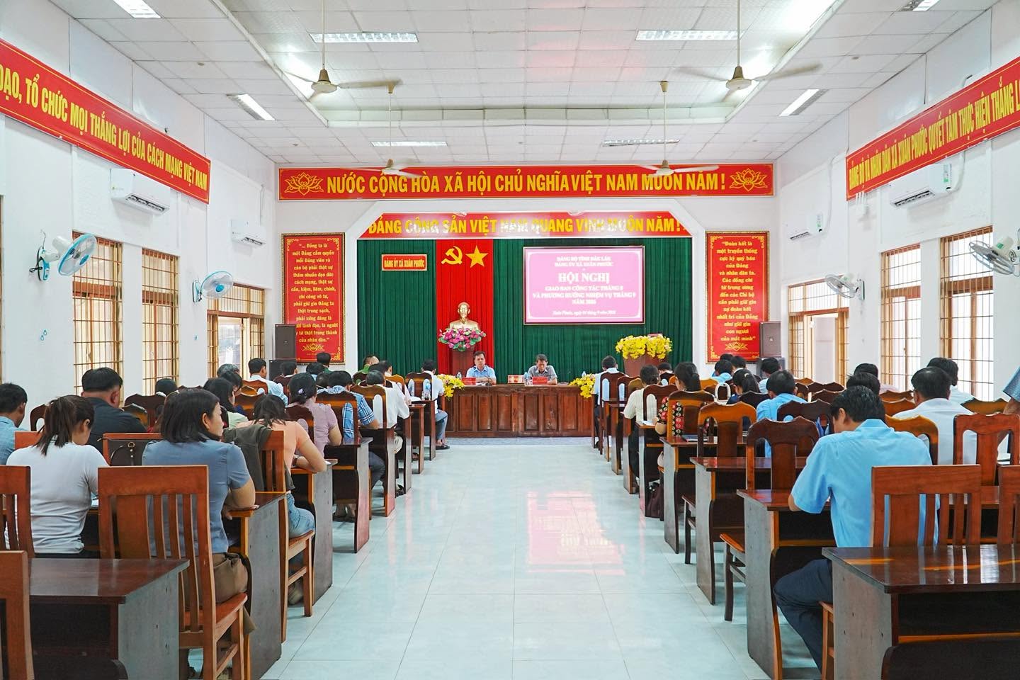 XUÂN PHƯỚC ĐÁNH GIÁ KẾT QUẢ THỰC HIỆN NHIỆM VỤ THÁNG 8, TRIỂN KHAI NHIỆM VỤ THÁNG 9/2026