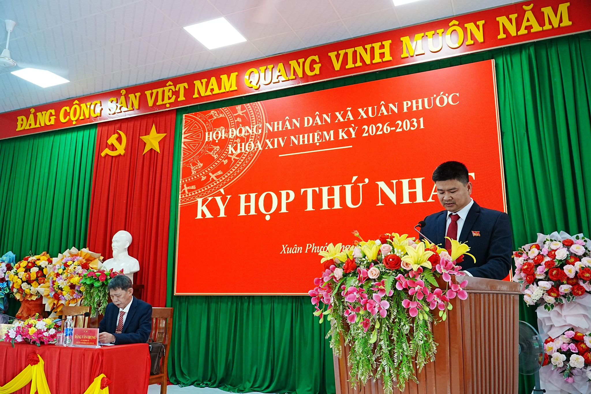 HĐND xã Xuân Phước tổ chức Kỳ họp thứ nhất, nhiệm kỳ 2026 - 2031