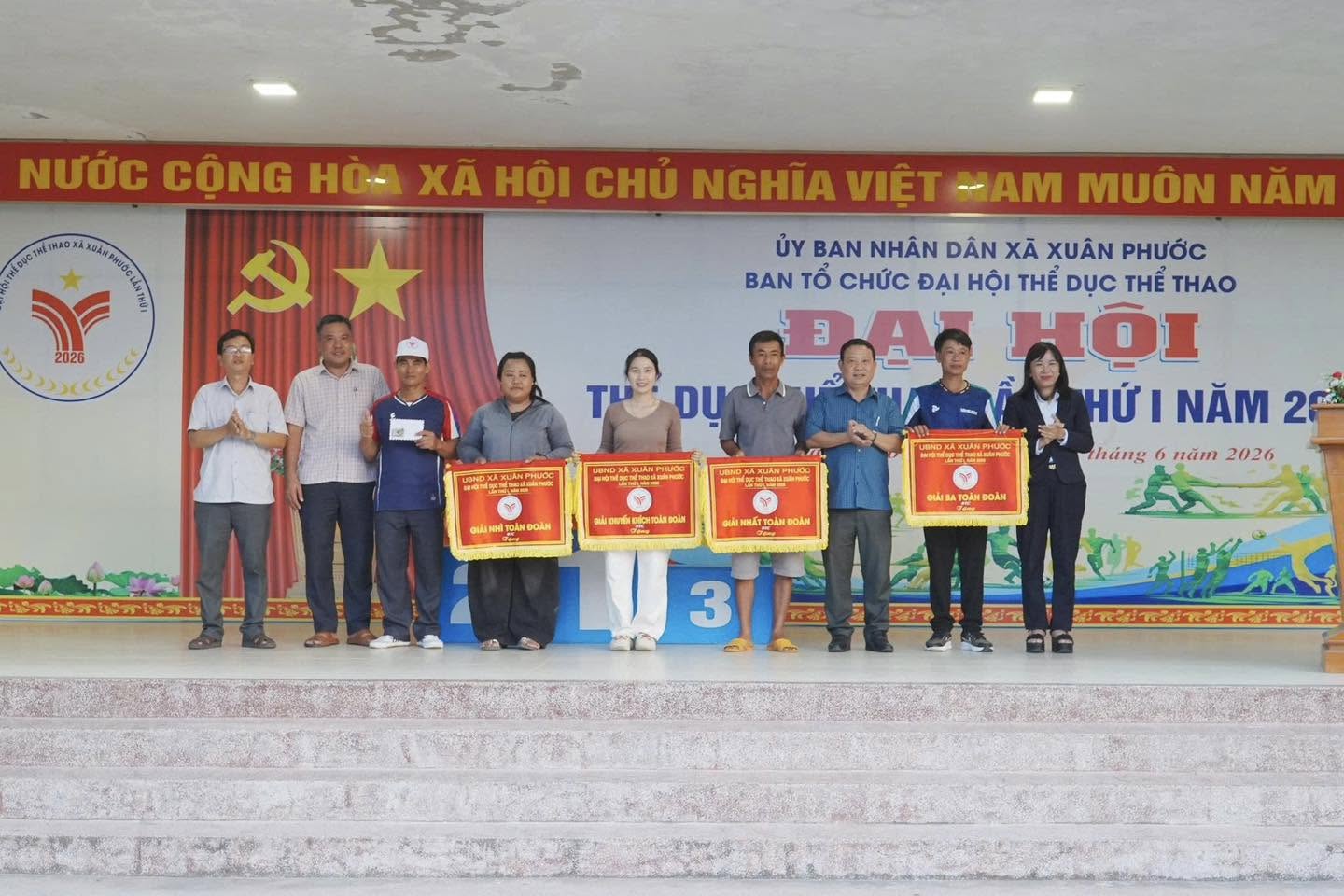 💡KHAI MẠC ĐẠI HỘI THỂ DỤC THỂ THAO XÃ XUÂN PHƯỚC LẦN I, NĂM 2026