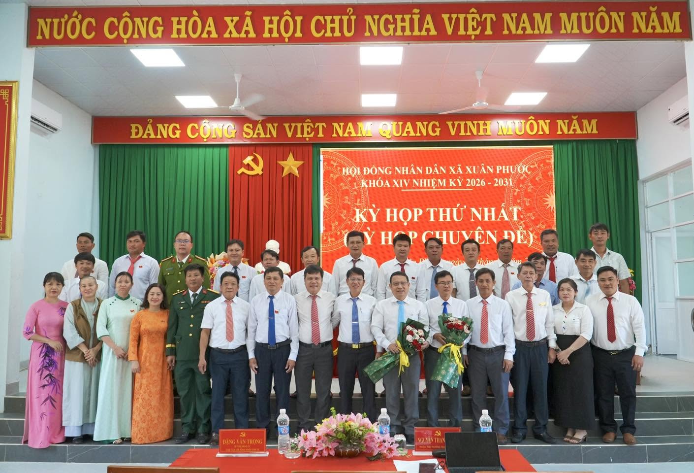 KỲ HỌP THỨ NHẤT (Kỳ họp chuyên đề) HĐND XÃ XUÂN PHƯỚC KHÓA XIV, NHIỆM KỲ 2026 – 2031