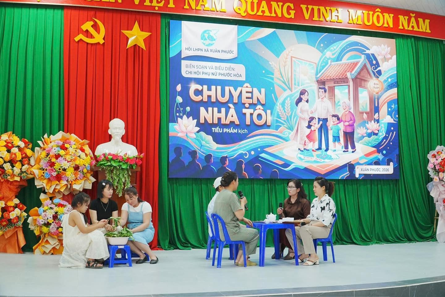 HỘI LHPN XÃ XUÂN PHƯỚC TỔ CHỨC CHƯƠNG TRÌNH GIAO LƯU CHIA SẺ SÁNG KIẾN, KINH NGHIỆM TRUYỀN THÔNG PHÒNG, CHỐNG BẠO LỰC ĐỐI VỚI PHỤ NỮ VÀ TRẺ EM