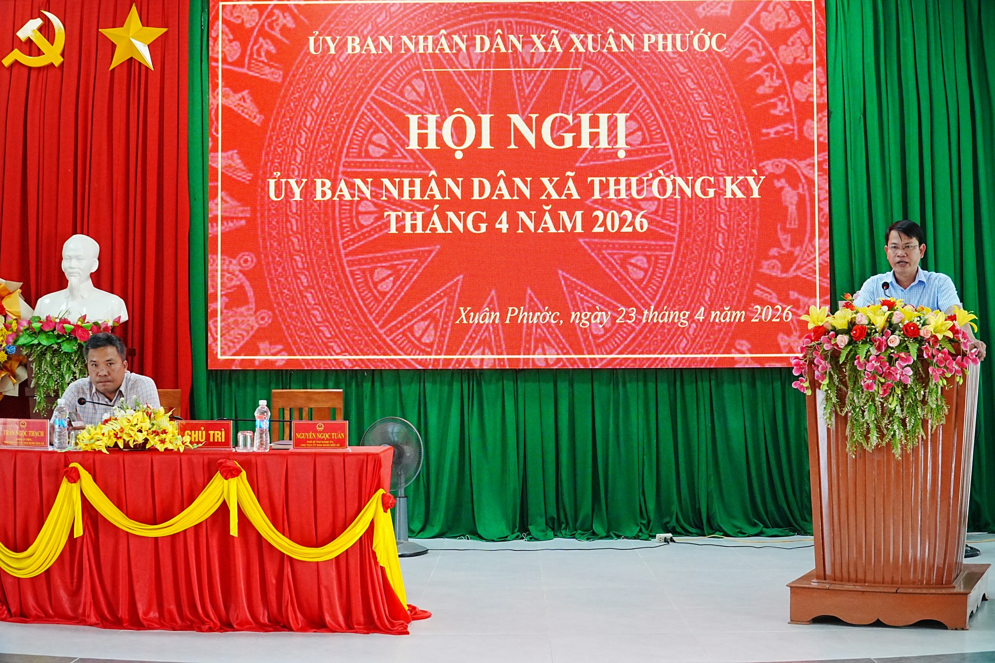 Hội nghị UBND thường kỳ tháng 4 năm 2026