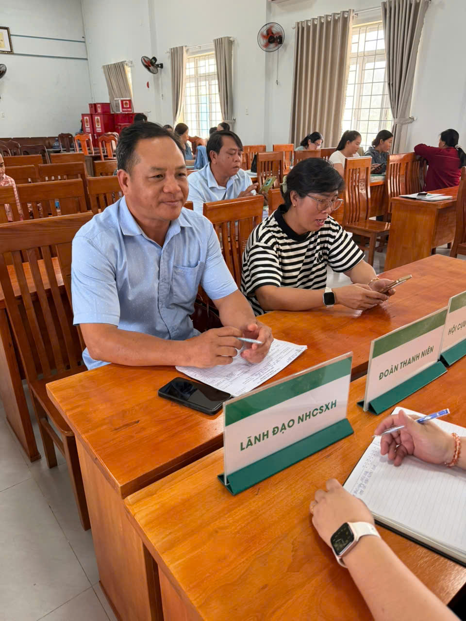 NHCSXH Đồng Xuân tổ chức phiên giao dịch định kỳ theo đúng lịch quy định