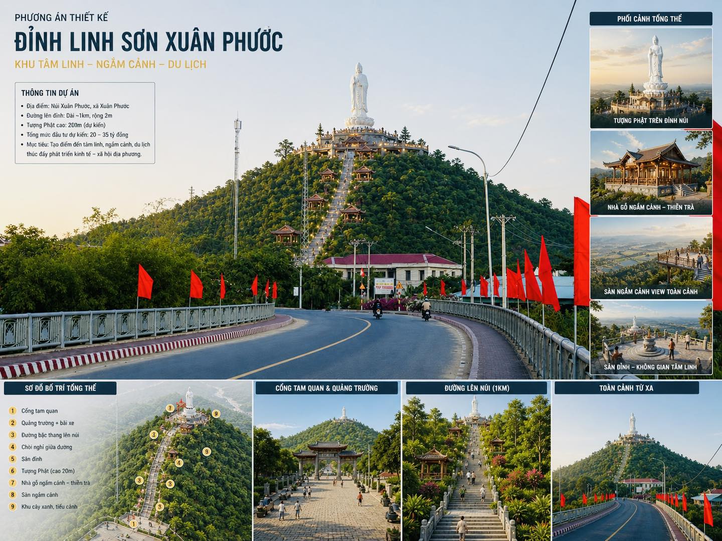 Trung tâm Xuân Phước trong tương lai