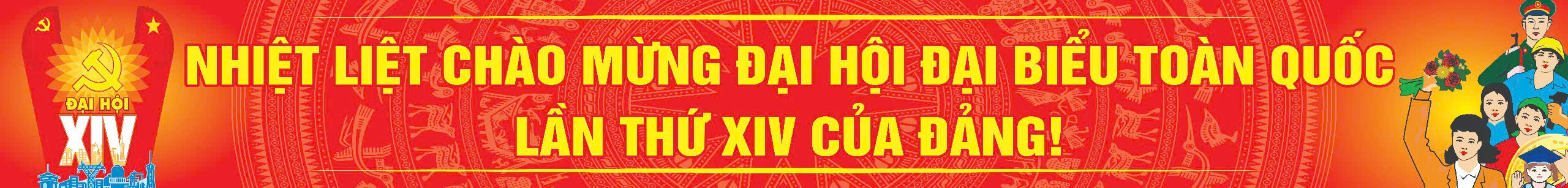 chào mừng đại hội đảng