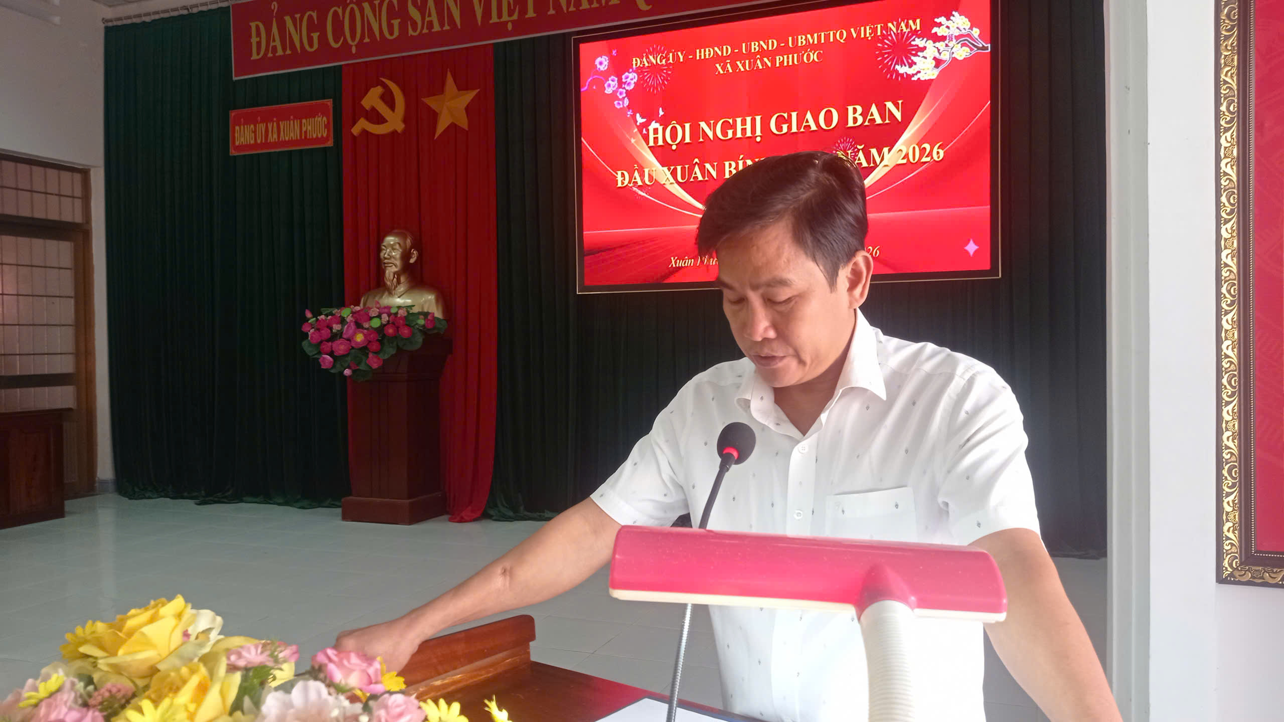 XÃ XUÂN PHƯỚC TỔ CHỨC GẶP MẶT, CHÚC TẾT CÁC ĐỒNG CHÍ NGUYÊN LÃNH ĐẠO QUA CÁC THỜI KỲ NHÂN DỊP XUÂN BÍNH NGỌ 2026